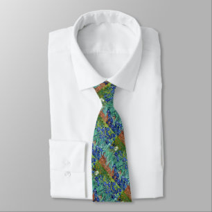 Irises Vincent van Gogh Painting Necktie