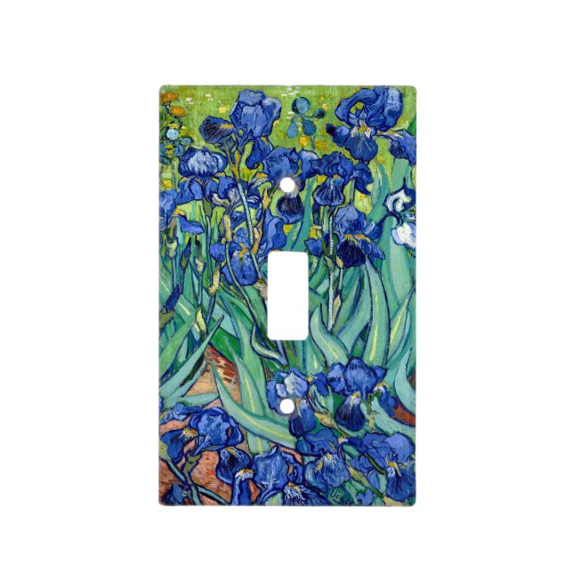 Irises Vincent van Gogh Painting Switch Cover (Front)