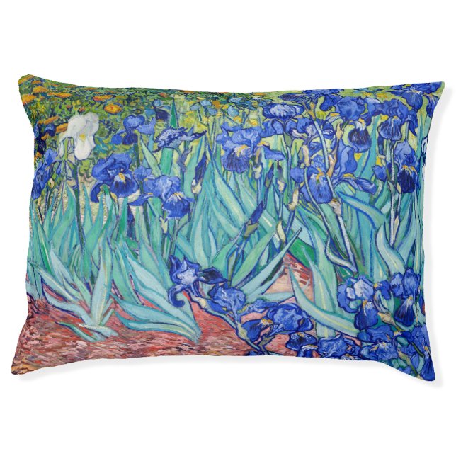 Irises  Vincent van Gogh    Pet Bed (Front)