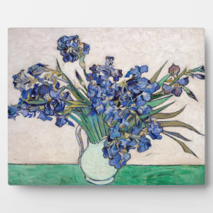 Irises Vincent van Gogh Plaque