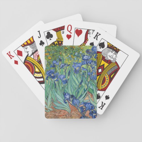 Irises  Vincent Van Gogh Poker Cards