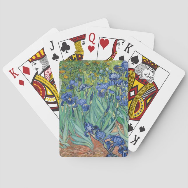 Irises | Vincent van Gogh Poker Cards (Back)