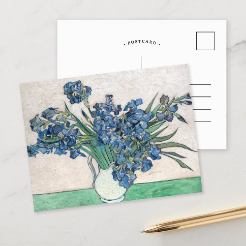Irises  Vincent Van Gogh Postcard