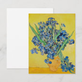 Irises  Vincent van Gogh Poster (Front/Back)