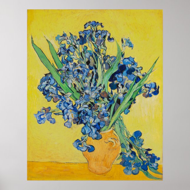 Irises  Vincent van Gogh Poster (Front)
