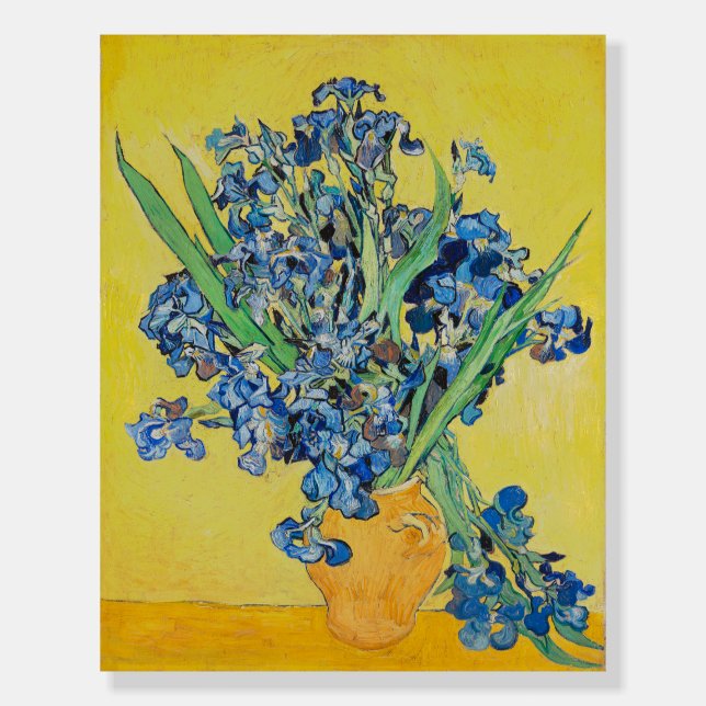 Irises  Vincent van Gogh Poster (Front)