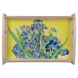 Irises Vincent van Gogh Serving Tray