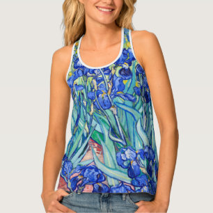 Irises Vincent van Gogh Tank Top