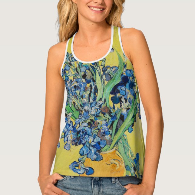 Irises  Vincent van Gogh      Tank Top (Front)