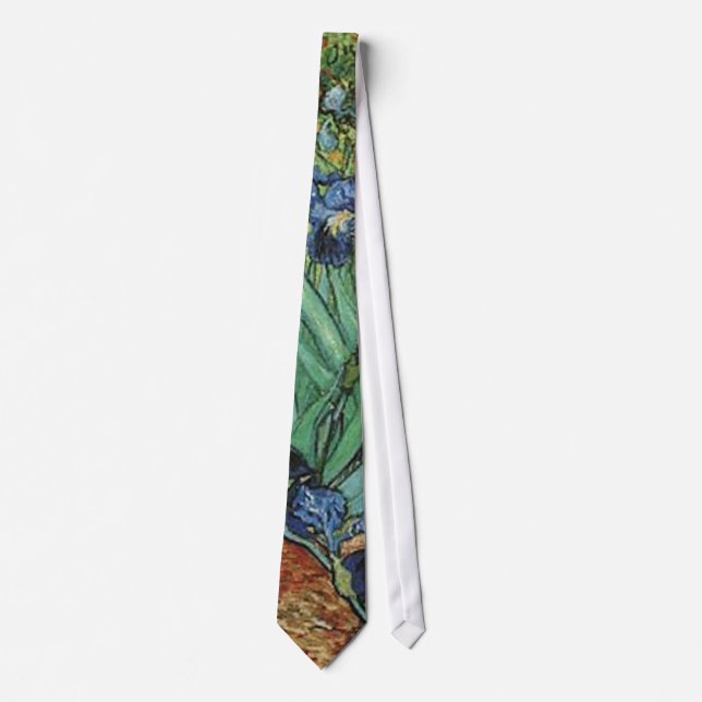 Irises  Vincent van Gogh Tie (Front)