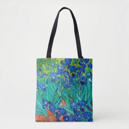 Irises Vincent van Gogh Tote Bag