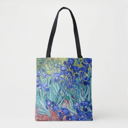 Irises Vincent van Gogh    Tote Bag