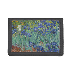 Irises Vincent Van Gogh Trifold Wallet
