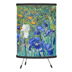 Irises Vincent van Gogh Tripod Lamp