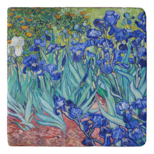 Irises Vincent van Gogh Trivet