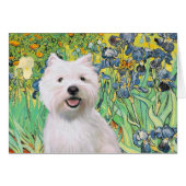 Irises - Westie 2 (Front Horizontal)