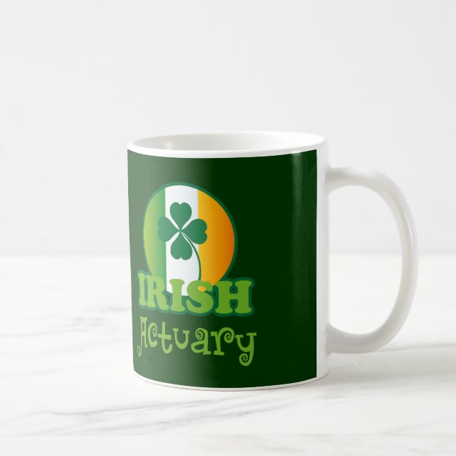 Irish Actuary Gift Coffee Mug (Right)