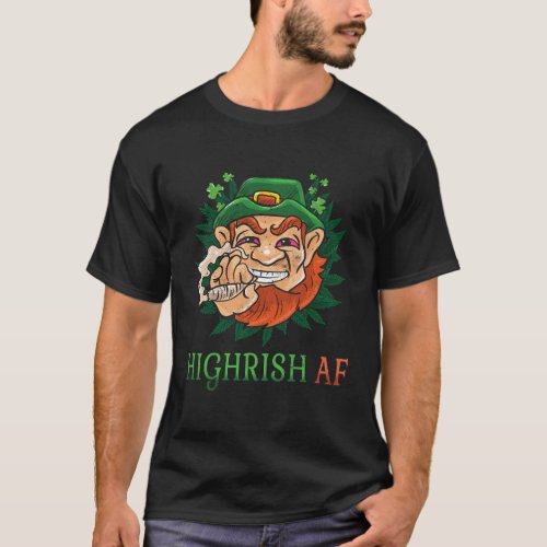 Irish Af Pot Smoking Leprechaun St PattyS Day T T_Shirt