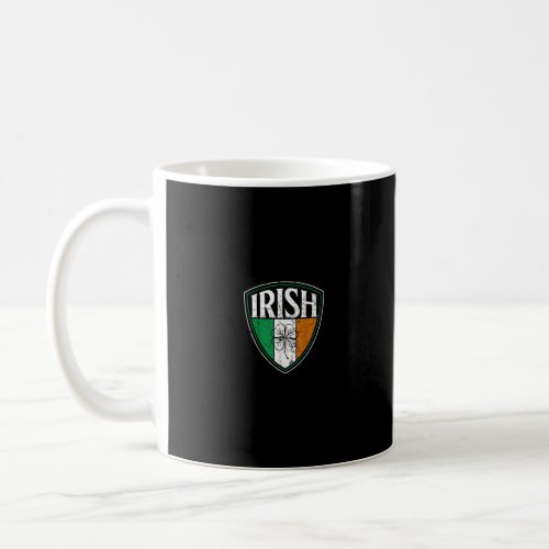 Irish America Flag Ireland Shamrock  Coffee Mug