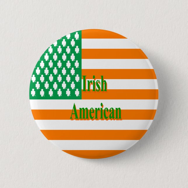 Irish American Button (Front)