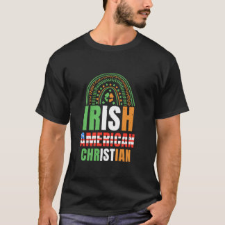 Irish American Christian Roots Family Ireland Us U T-Shirt