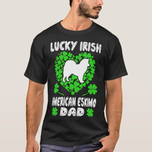 Irish American Eskimo Dad St Patricks Day Gift T_Shirt