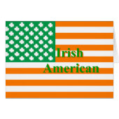 Irish american flag (Front Horizontal)