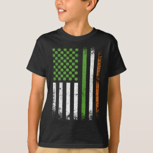 Irish American Flag Ireland Flag boy T-Shirt