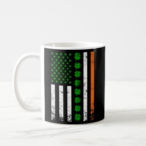 Irish American Flag Ireland Flag St PatrickS Day  Coffee Mug