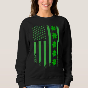 Irish American Flag Ireland Flag St Patricks Day L Sweatshirt