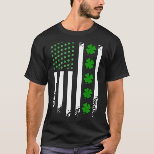 Irish American Flag Ireland Flag St Patricks Day L T_Shirt