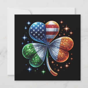 Irish American Flag ST PATRICKS DAY