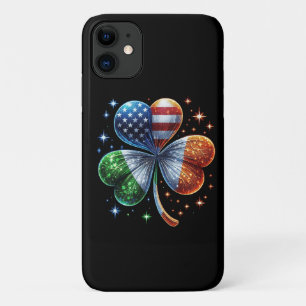 Irish American Flag  ST PATRICKS DAY iPhone 11 Case
