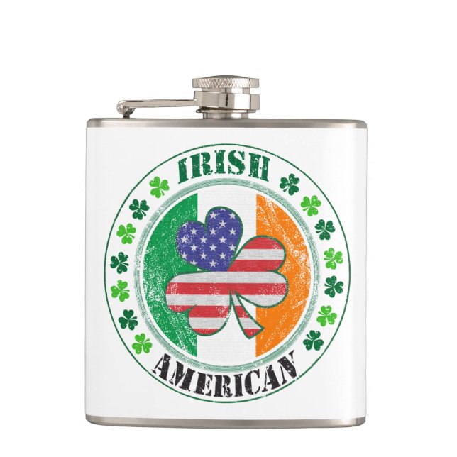 Irish American Flask (Front)