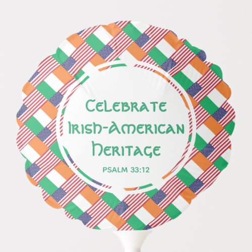 IRISH_AMERICAN HERITAGE MONTH St Patricks Day Balloon