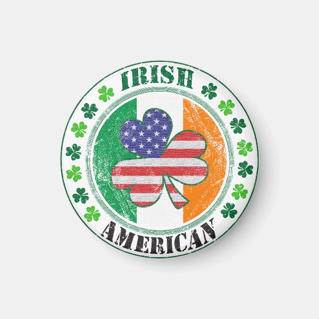 Irish American Magnet (Front)