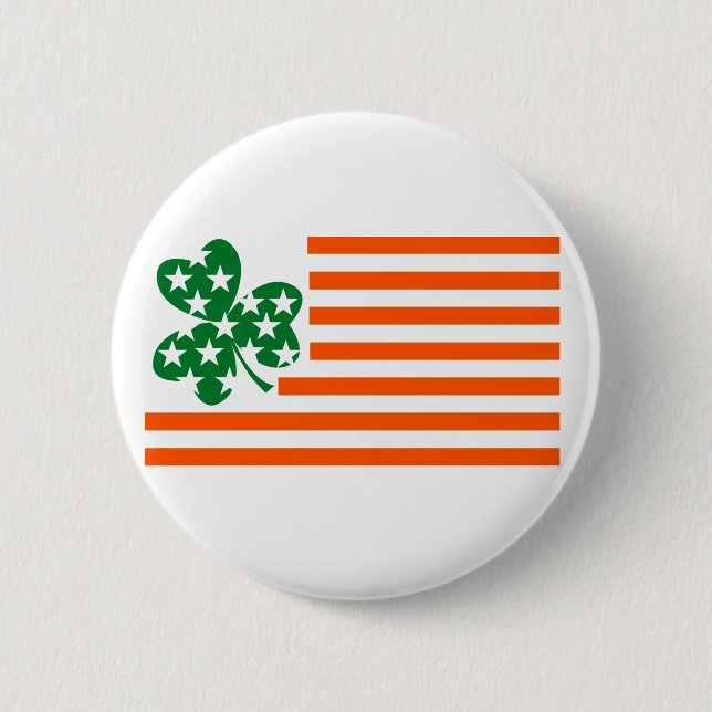Irish American Pinback Button (Front)