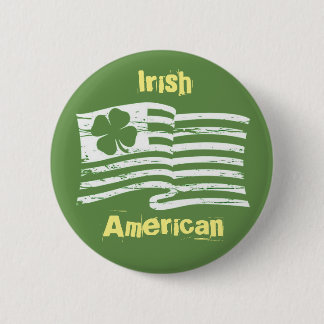 Irish American Pinback Button