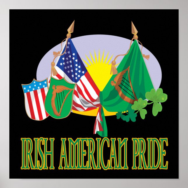 Irish American Pride Poster (Front)