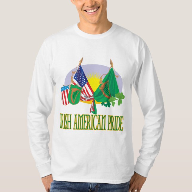 Irish American Pride T-Shirt (Front)