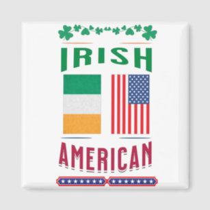 Irish American Flag Patch