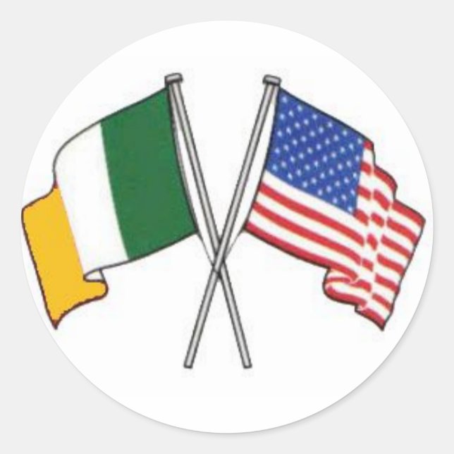 Irish American Sticker (Front)
