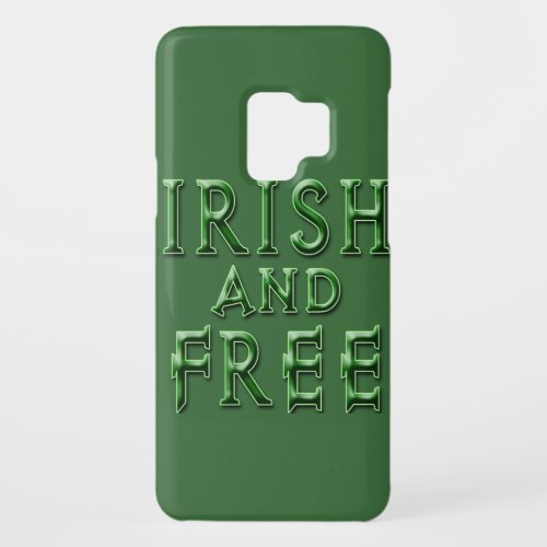 IRISH and FREE for St Patricks Day Case_Mate Samsung Galaxy S9 Case