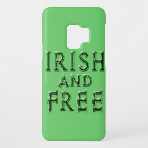 IRISH and FREE for St Patricks Day Case_Mate Samsung Galaxy S9 Case