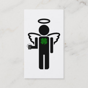 irish angel business card