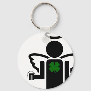 irish angel. keychain