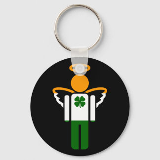 irish angel. keychain