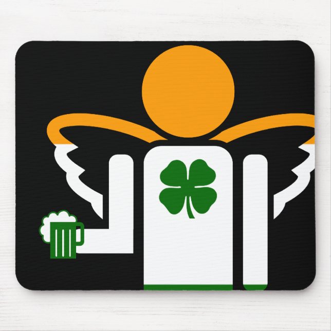 irish angel. mouse pad (Front)
