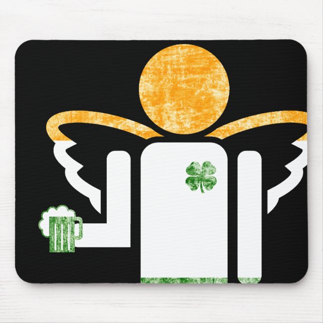 irish angel. mouse pad (Front)