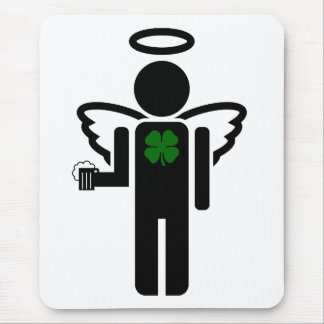 irish angel. mouse pad
